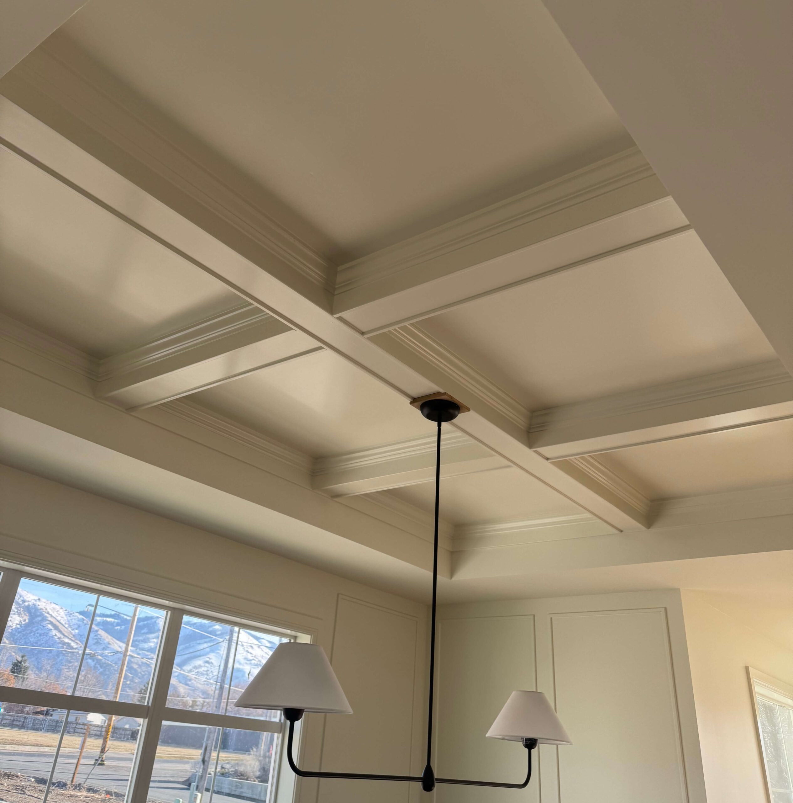 coffered ceiling