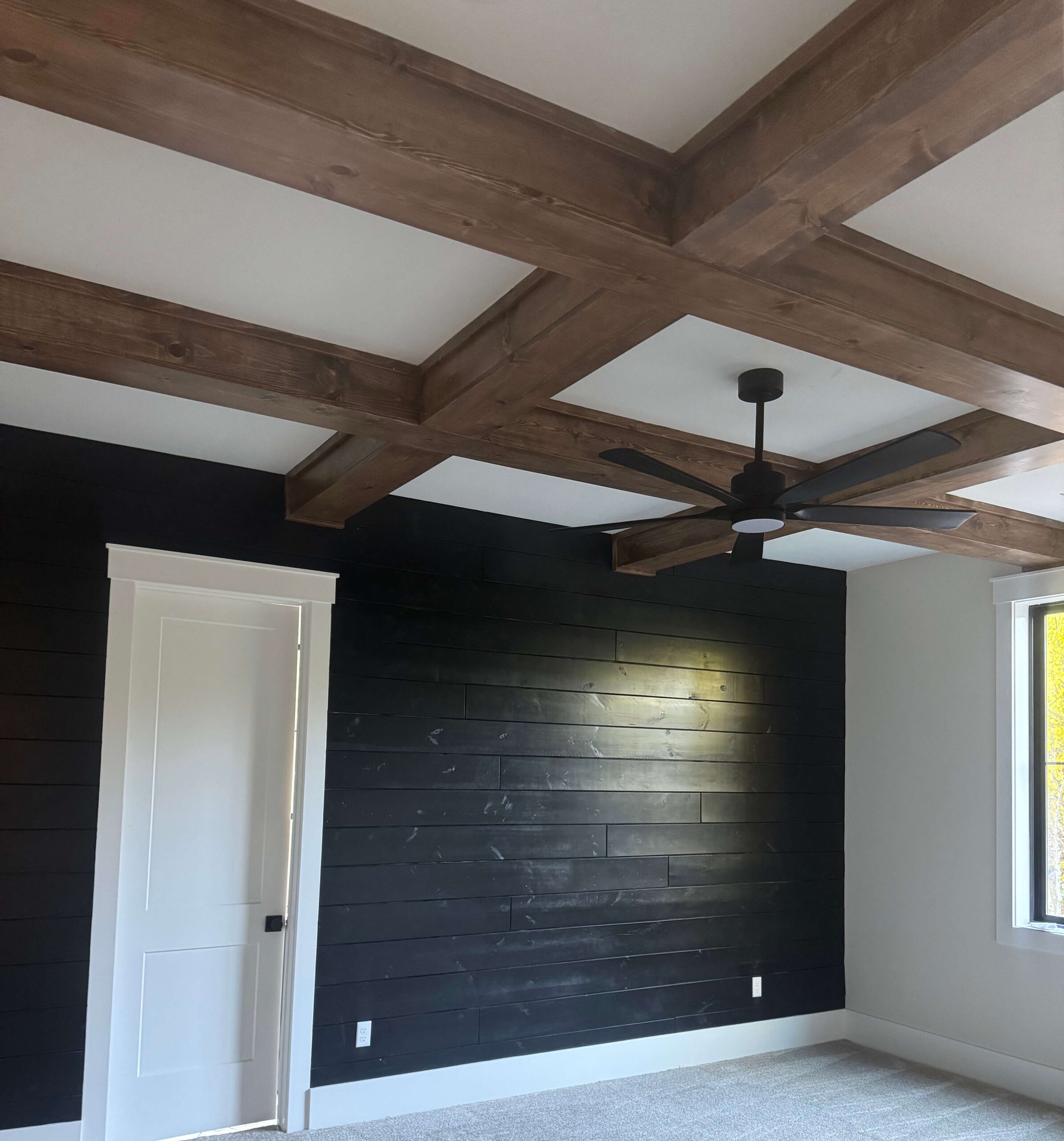 coffered ceiling